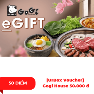 [UrBox Voucher] Gogi House 50.000 đ
